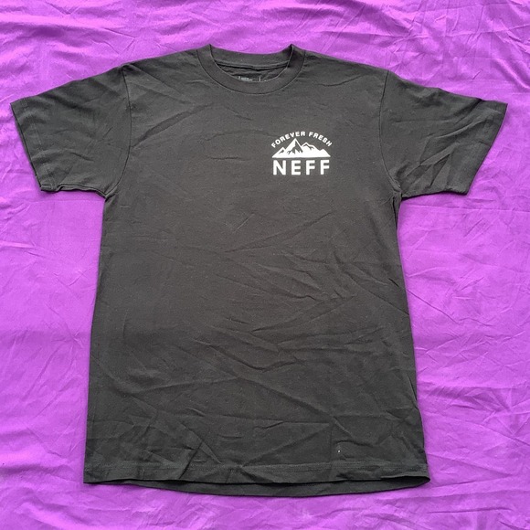 Black NEFF Forever Fresh Graphic Tee T-Shirt Mens Medium - Picture 4 of 6